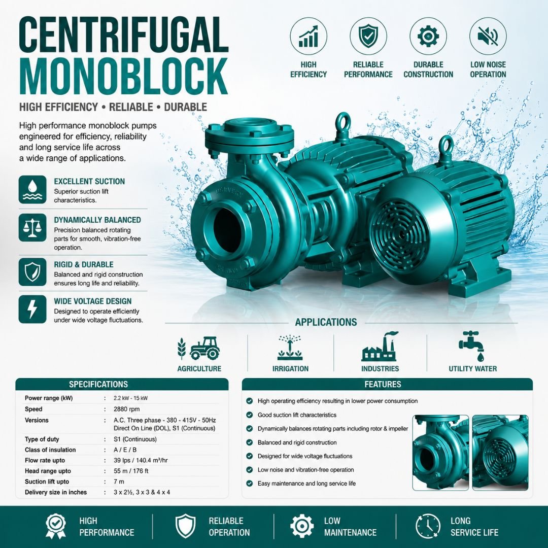 Centrifugal Monoblock Pump - Image 3