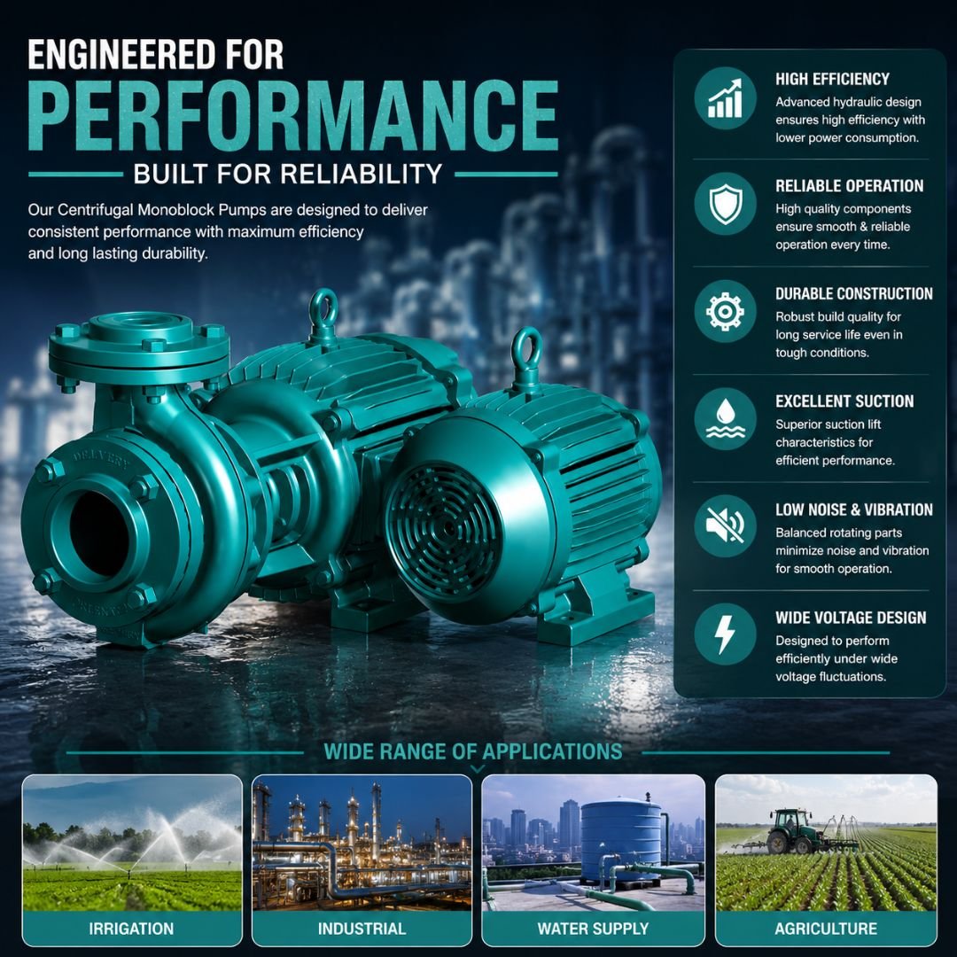 Centrifugal Monoblock Pump - Image 4