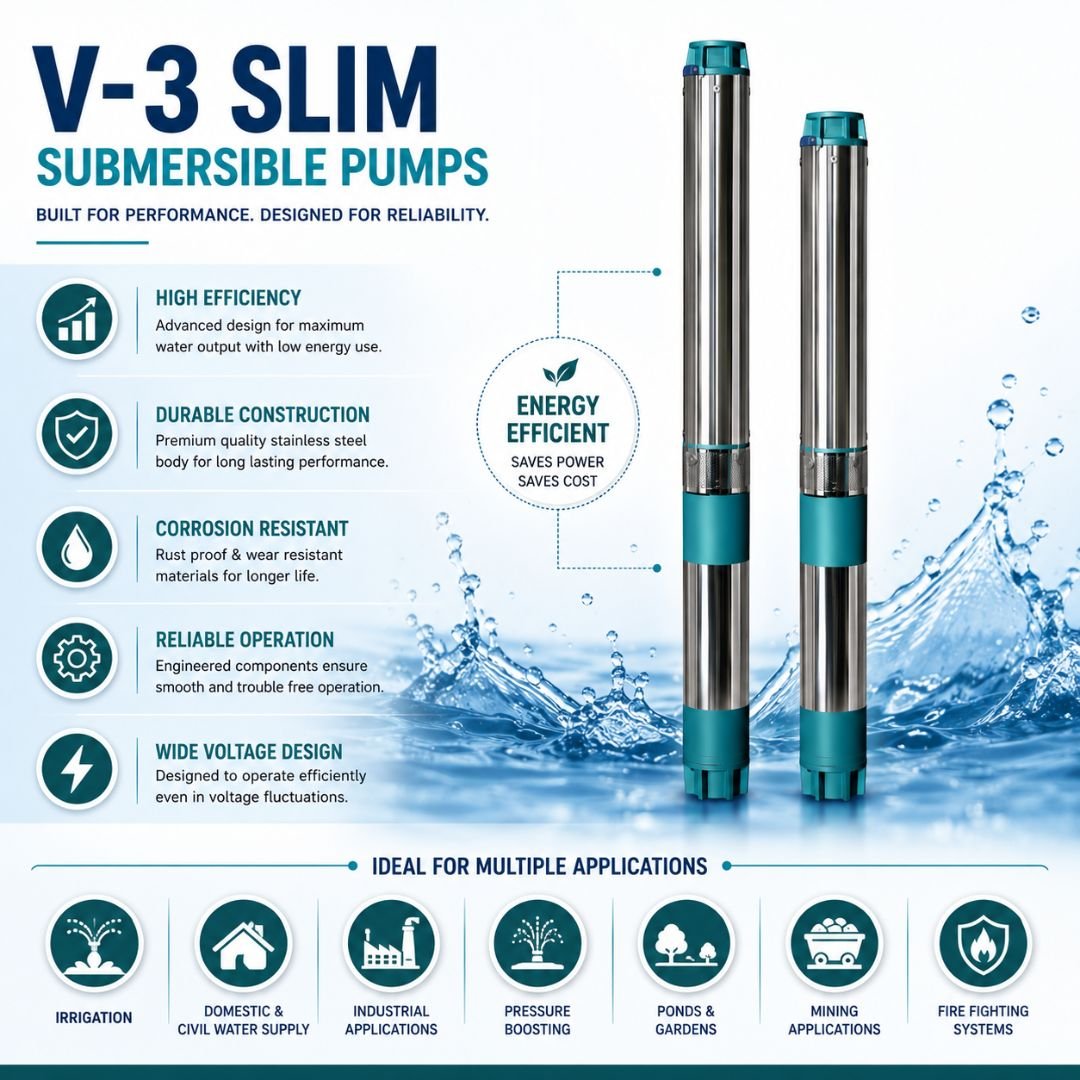 V-3 Slim Submersible Pump - Image 2