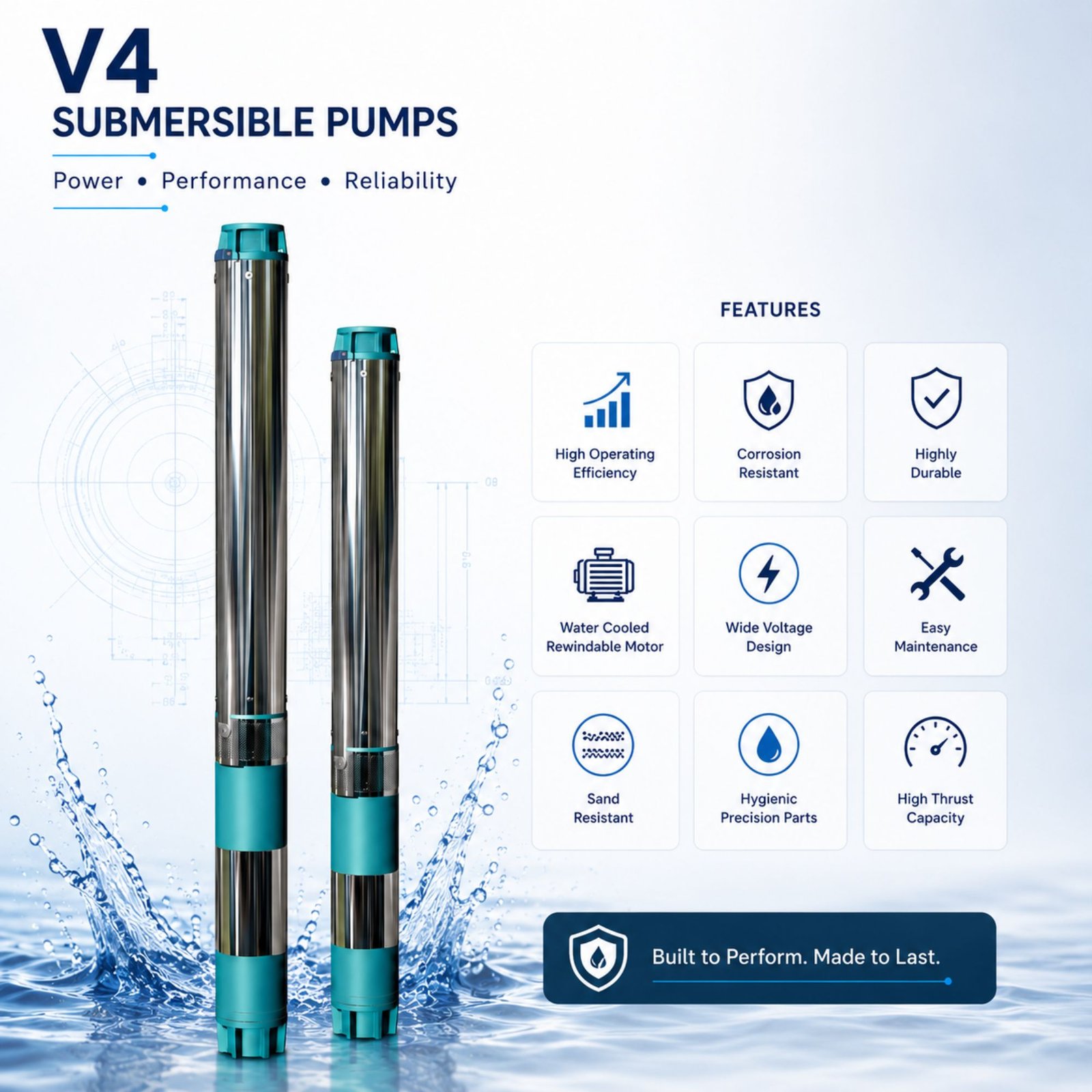 V4 submersible pump - Image 4