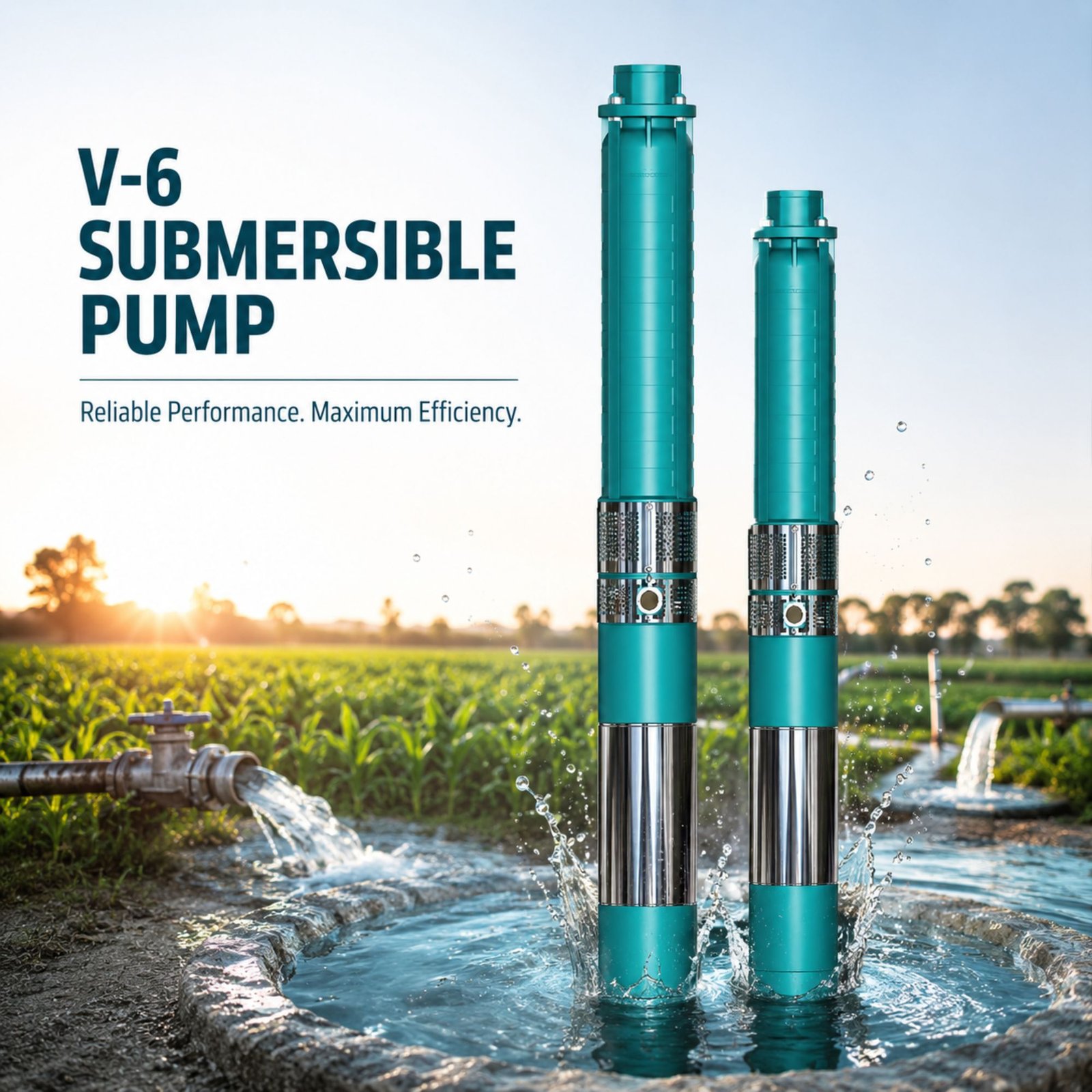 V-6 Submersible Pump Radial Flow - Image 2